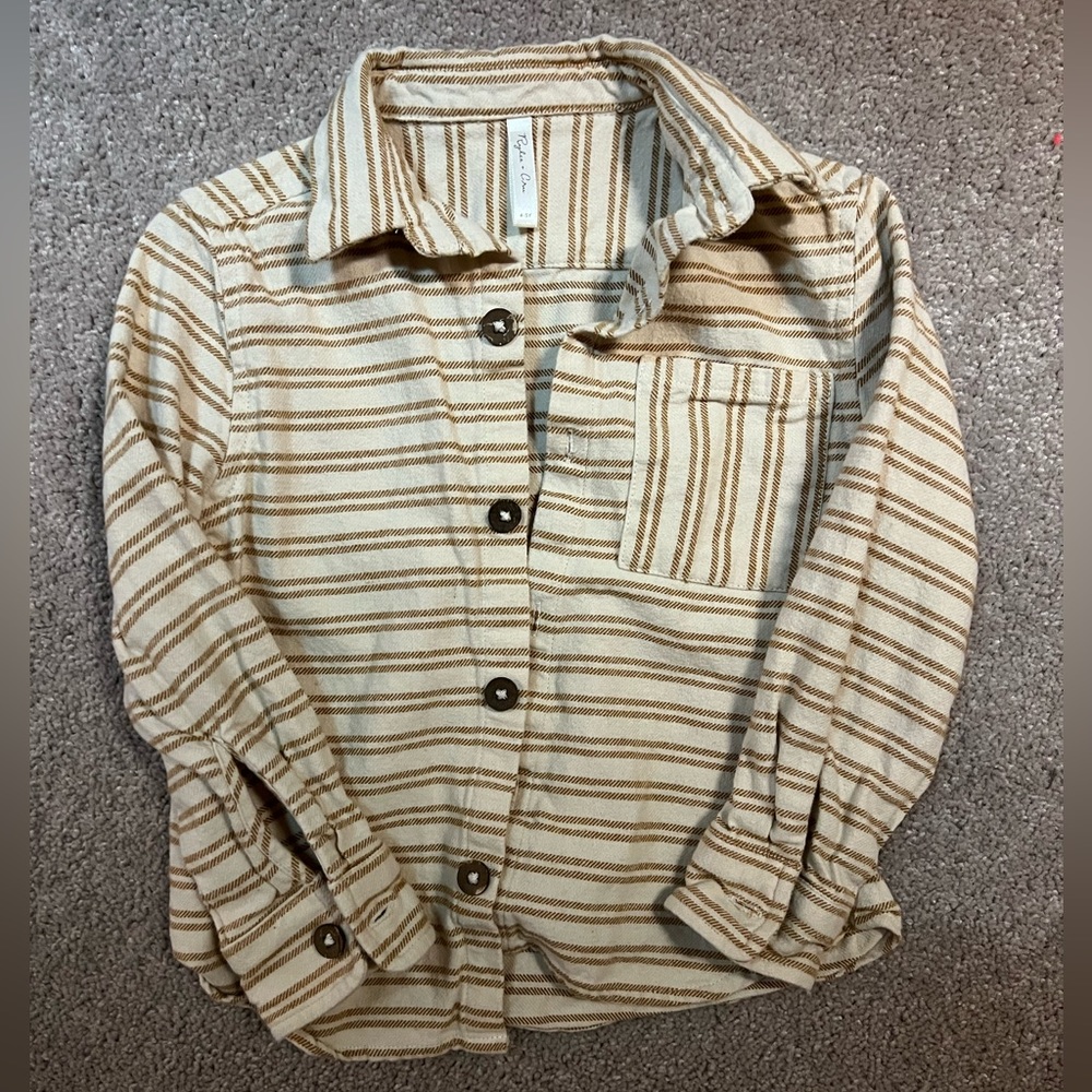 Rylee & cru button down boys shirt